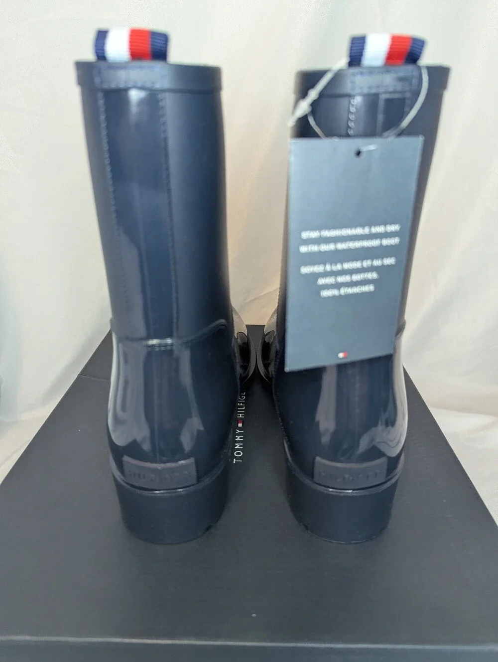 NIB Tommy Hilfiger Kippa Rain Boots Women's Size 11